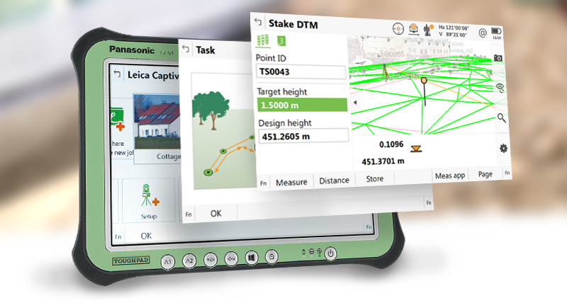 Leica captivate - staking views